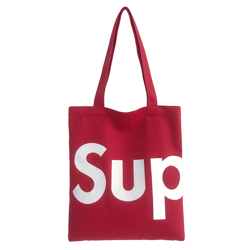 Supreme エコバッグ トートバッグ シュプリーム 帆布 ショッピングバッグ 買い物袋 激安
