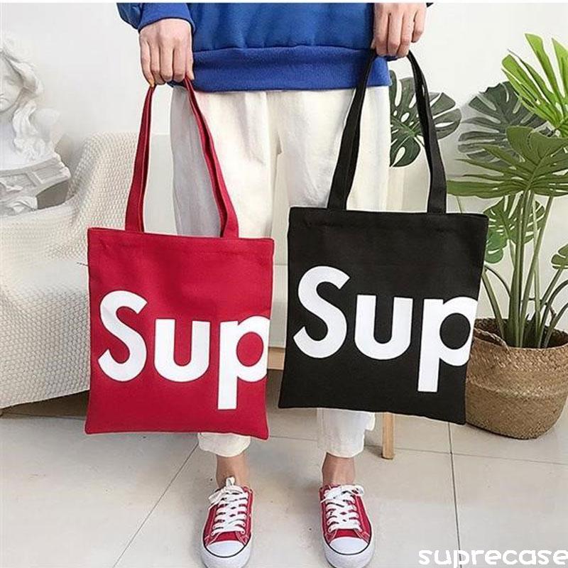 Supreme エコバッグ トートバッグ シュプリーム 帆布 ショッピングバッグ 買い物袋 激安