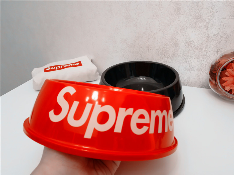 SUPREME シュプリーム ドッグボウル レッド ボックスロゴ フードボウル