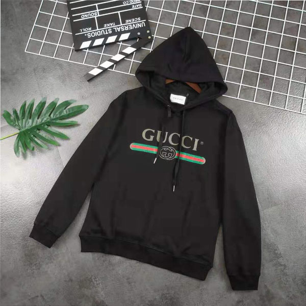 GUCCI パーカー黒 - パーカー