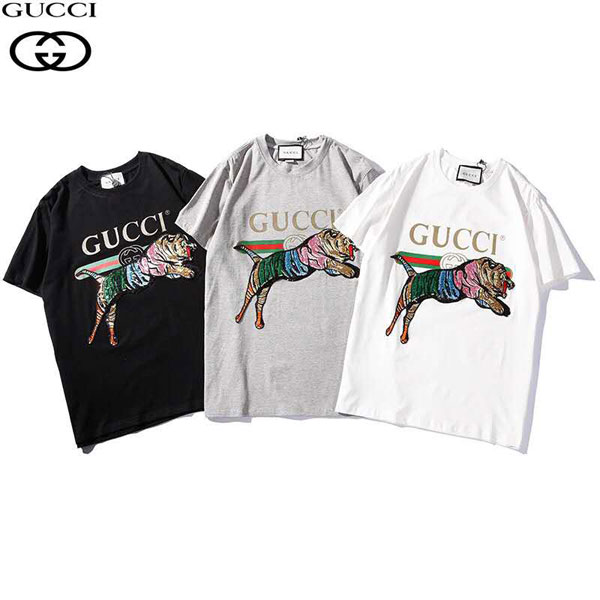 グッチ Tシャツ コピー ブラント ｔシャツ メンズ レディース GUCCI