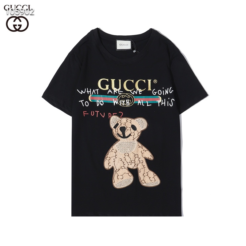 グッチ Tシャツ 半袖 ブラント Gucci Tシャツ ペア 男女兼用 トップス