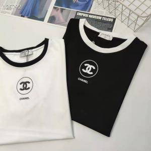 シャネル 半袖Tシャツ レディース chanel ティーシャツ 可愛い