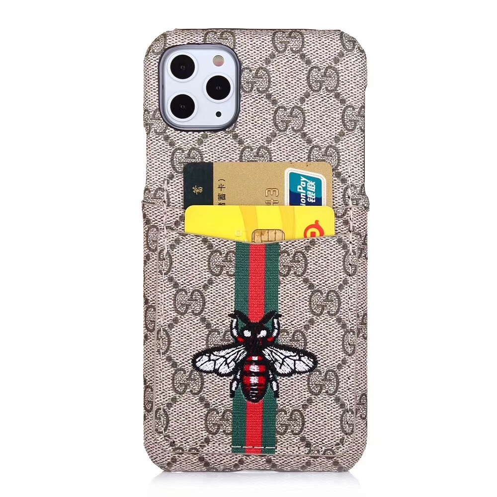 GUCCI iPhone11/11proケース ブラントアイフォン11 pro max/xs/xrケース オシャレ グッチiPhone x/xs  maxケース カードポケット付き iphone 8/7 plus携帯カバー