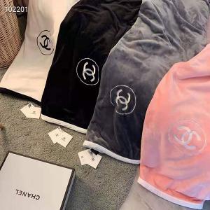 ふわふわ シャネル 毛布 ブランド ブランケット CHANEL 掛け毛布 人気