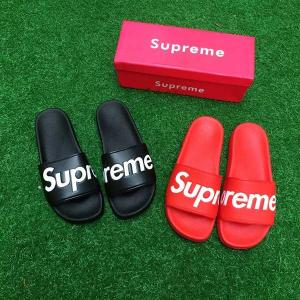 Supreme スリッパ サンダル シャワーサンダル シュプリームブランドコピー 滑り止め 厚い底 男女兼用 ビーチサンダル ビーサン カップル  ペアルック