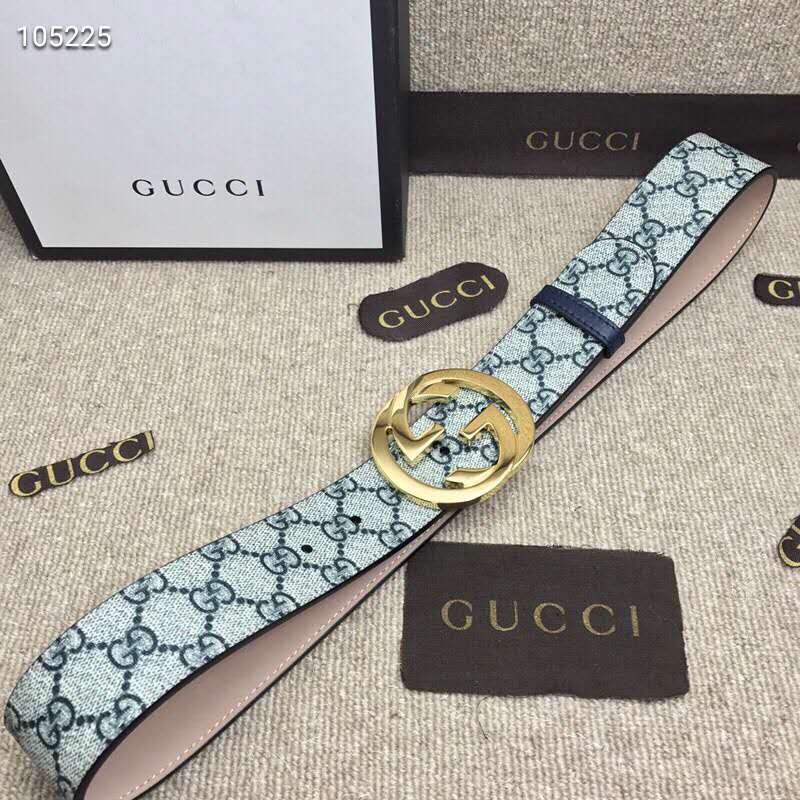 グッチ ベルト メンズ ブラント GUCCI ビジネスレザーベルト GG柄 紳士