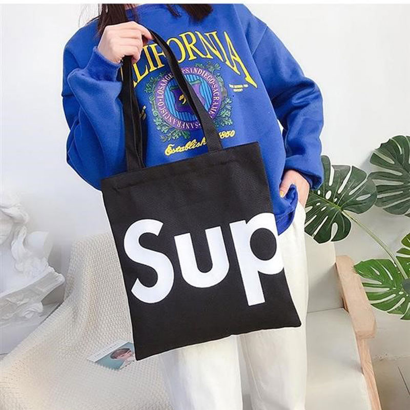 Supreme エコバッグ トートバッグ シュプリーム 帆布 ショッピング