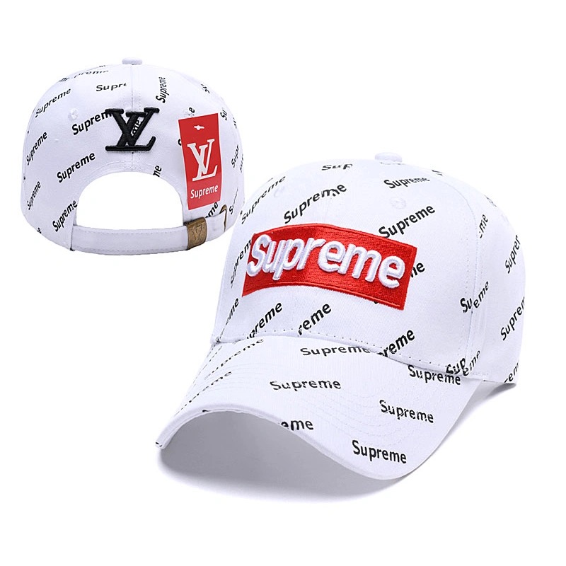 レディースsupreme✖️ルイ・ヴィトンコラボキャップ - 帽子