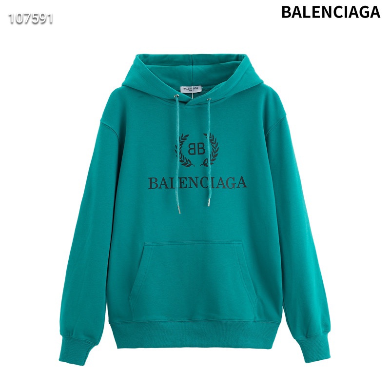 バレンシアガ パーカー ユニセックス BALENCIAGA スウェット パーカー プルオーバー 男女兼用