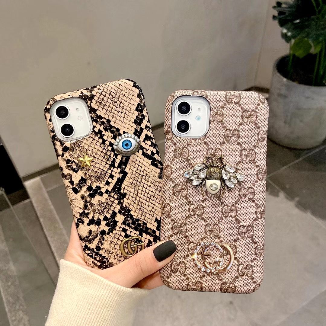 GUCCI iPhone12ケース ハチミツ付き グッチ アイフォン12プロ/12 Pro 