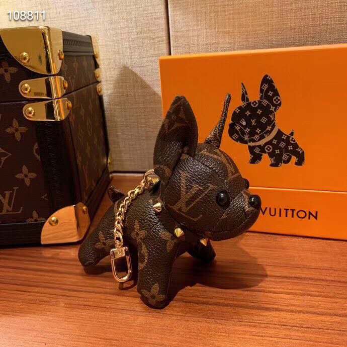 ルイヴィトン　LOUISVUITTON　ヴィトン　キーホルダー　犬