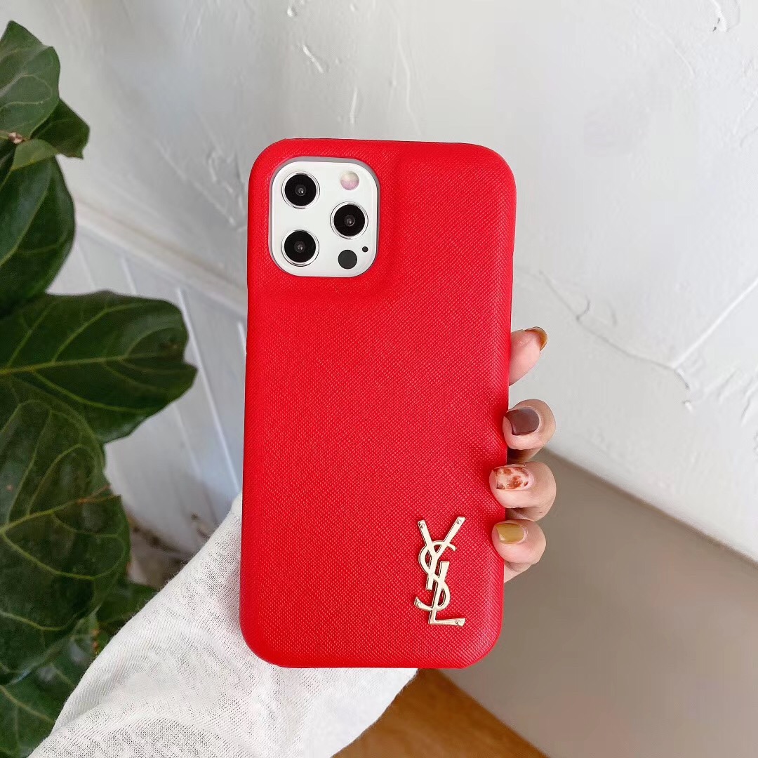 サンローラン iphone12pro/12pro maxケース オシャレ ブラント YSL