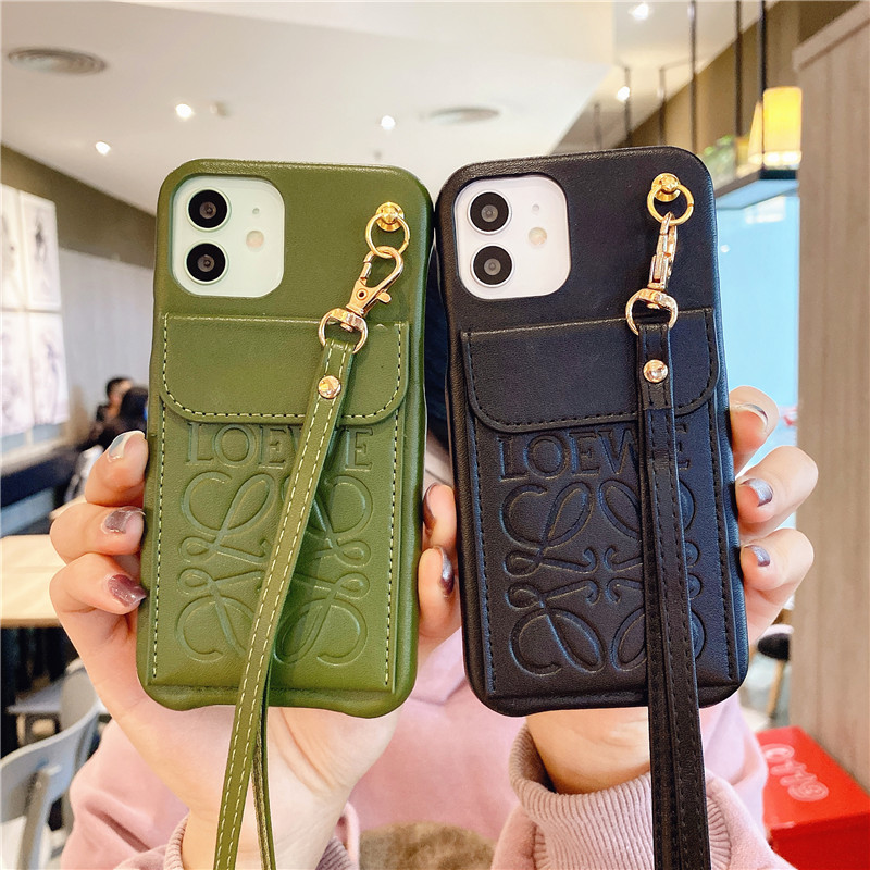 LOEWE ロエベ iPhoneX/XS iPhoneケース サーモンピンク - モバイル 