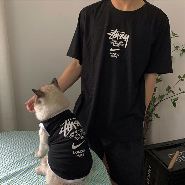 Tシャツ/カットソー(半袖/袖なし)ナイキ　ドッグTシャツ　犬