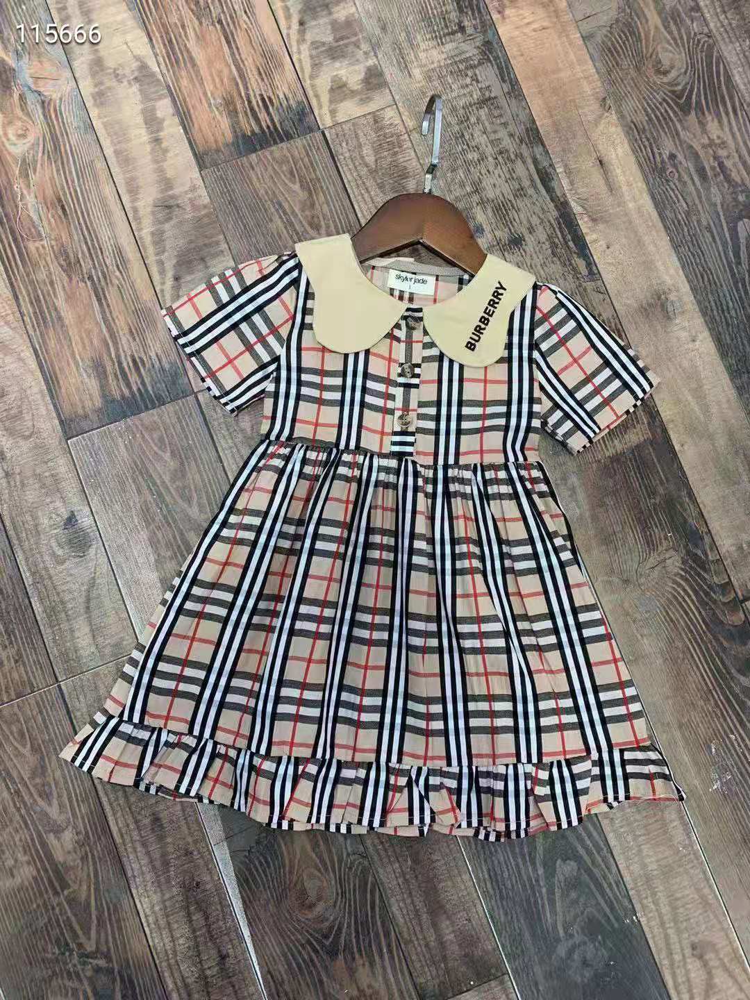 正規品質保証】 Burberry キッズ服 チェック柄 ecousarecycling.com