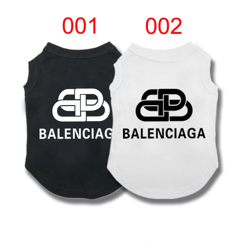 バレンシアガ 犬用Tシャツ 犬の服 ペット服 BALENCIAGA 犬用タンク