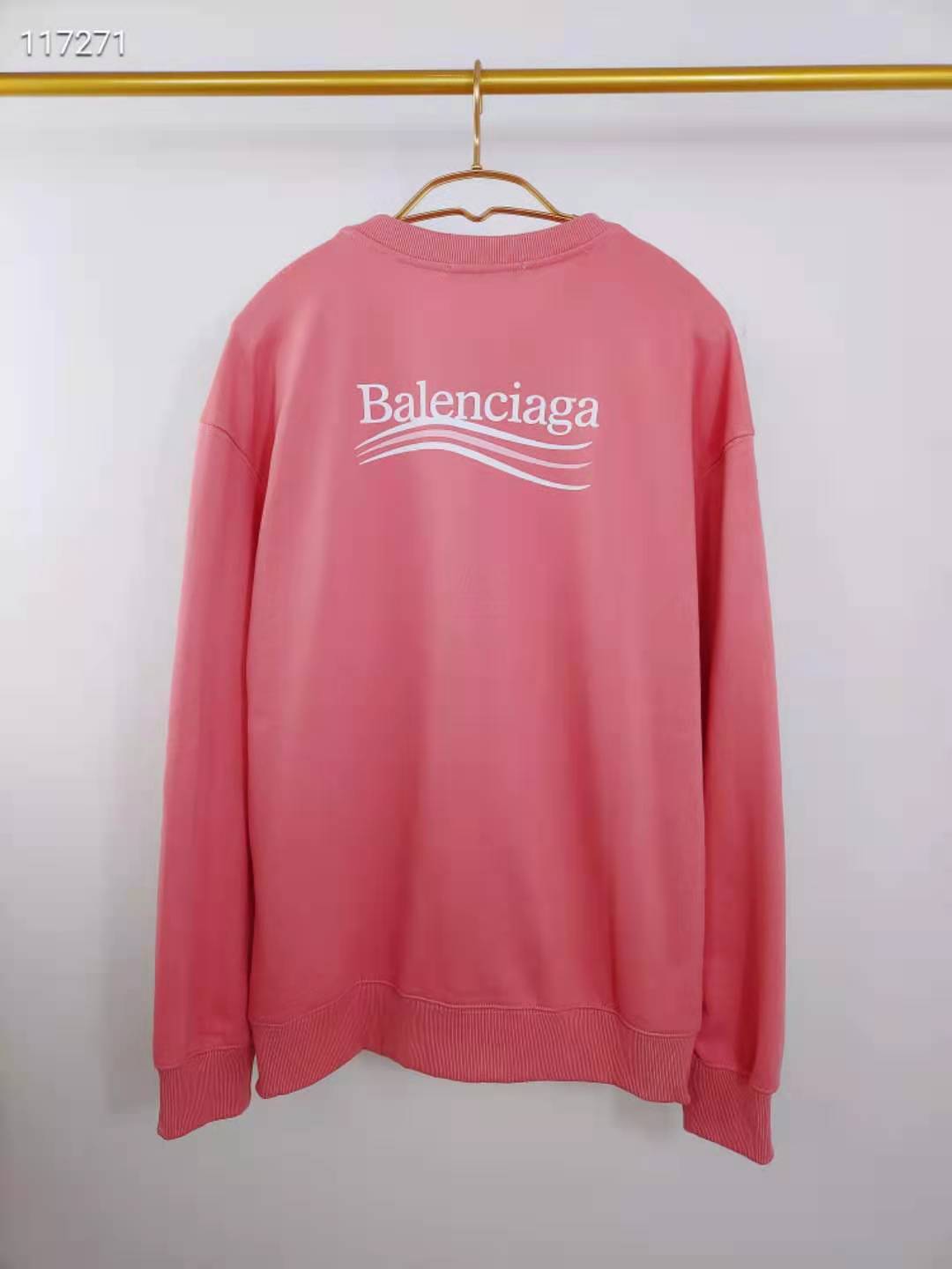 バレンシアガ トレーナー スウェットシャツ BALENCIAGA プリントロゴ 5色展開 男女兼用 ブラント コピー