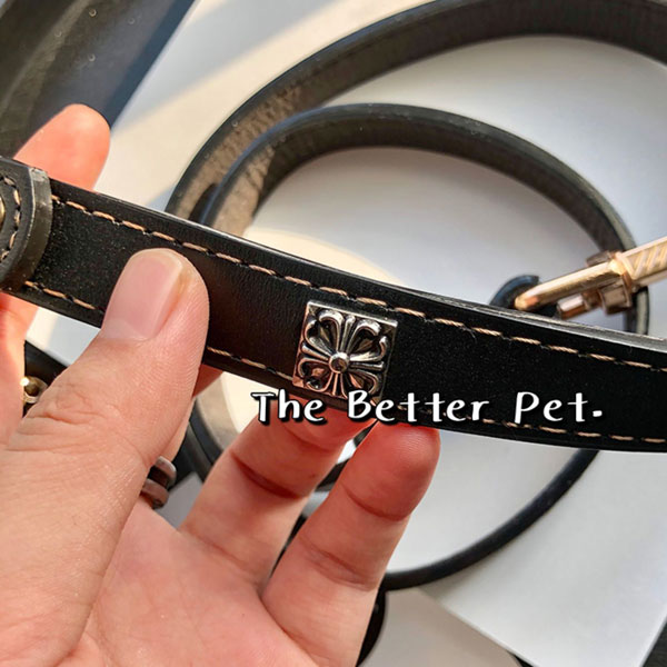 クロムハーツ ペット 首輪リ 犬用リード レザー 高品質 ブラント 首輪