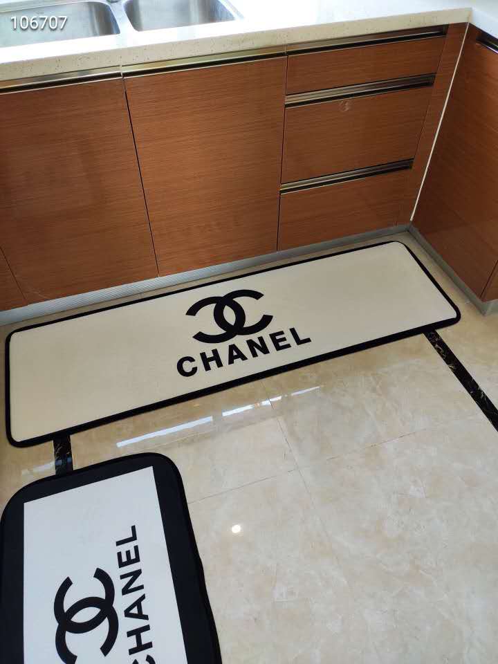 シャネル 玄関マット キッチンマット ブラント Chanel 浴室マット 台所 