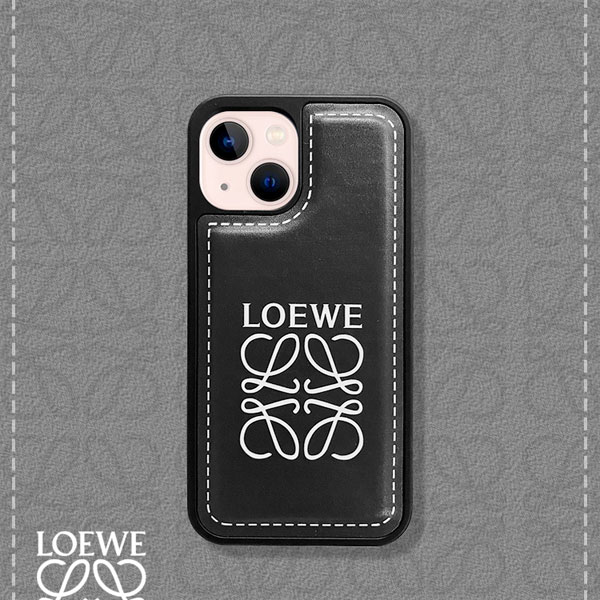 LOEWE iphoneproケース レザー ロエベ iphonepro maxケース