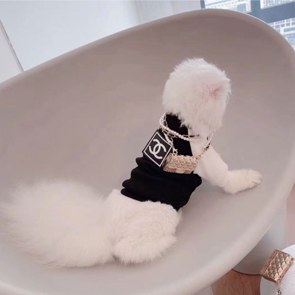 シャネル ココマーク 犬服 ペット服 tシャツ ブランド Chanel 猫犬服