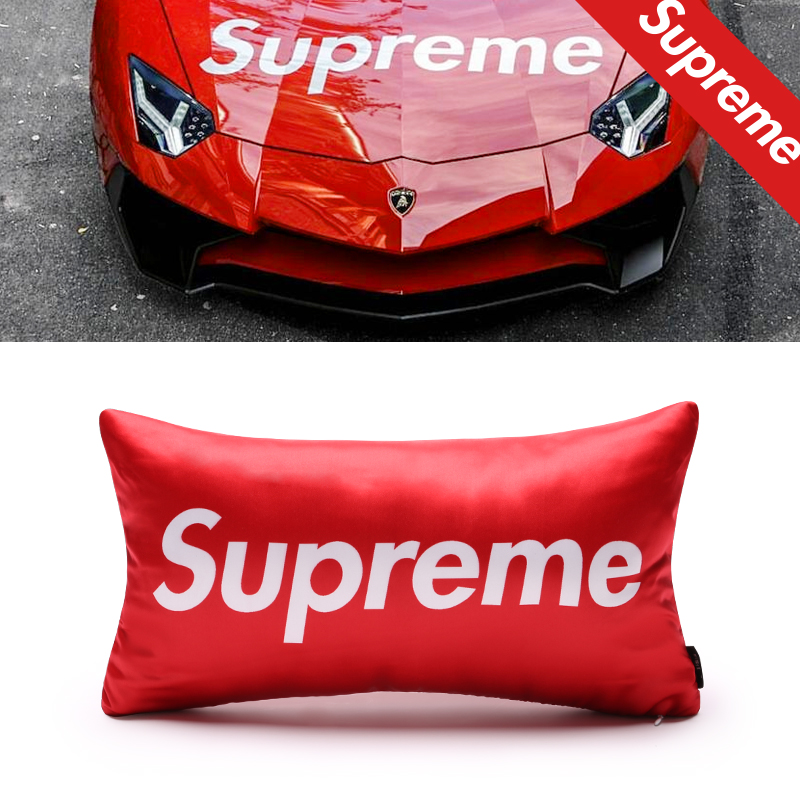 Supreme ロゴ入りレッドクッション 3個セット Supreme ロゴ入りレッドクッション 3個セット Supreme ロゴ入り