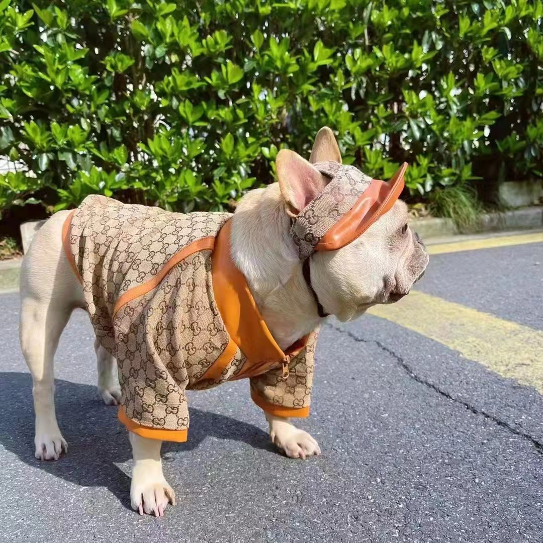 グッチ ペット服 犬服 帽子付き グッチ ドッグウェア 犬猫服 犬の服