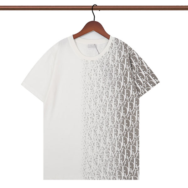 Tシャツ/カットソー(半袖/袖なし)【美品】Dior ロゴプリントTシャツ　厚手半袖　ディオール
