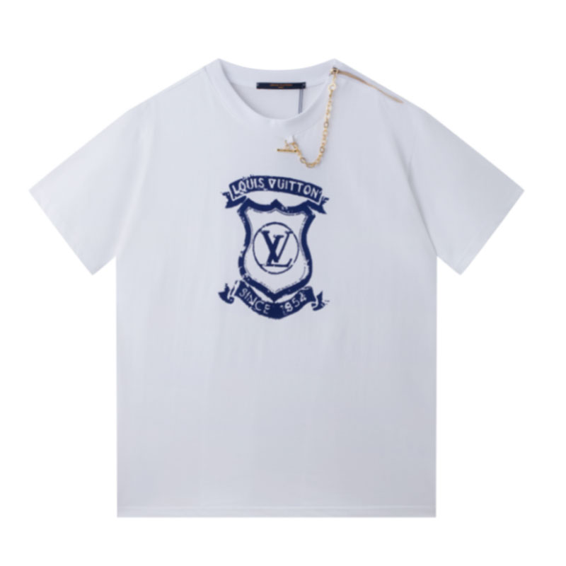 LOUIS VUITTON ルイヴィトン コットン クラシック 半袖 Tシャツ #XS - ホワイト by
