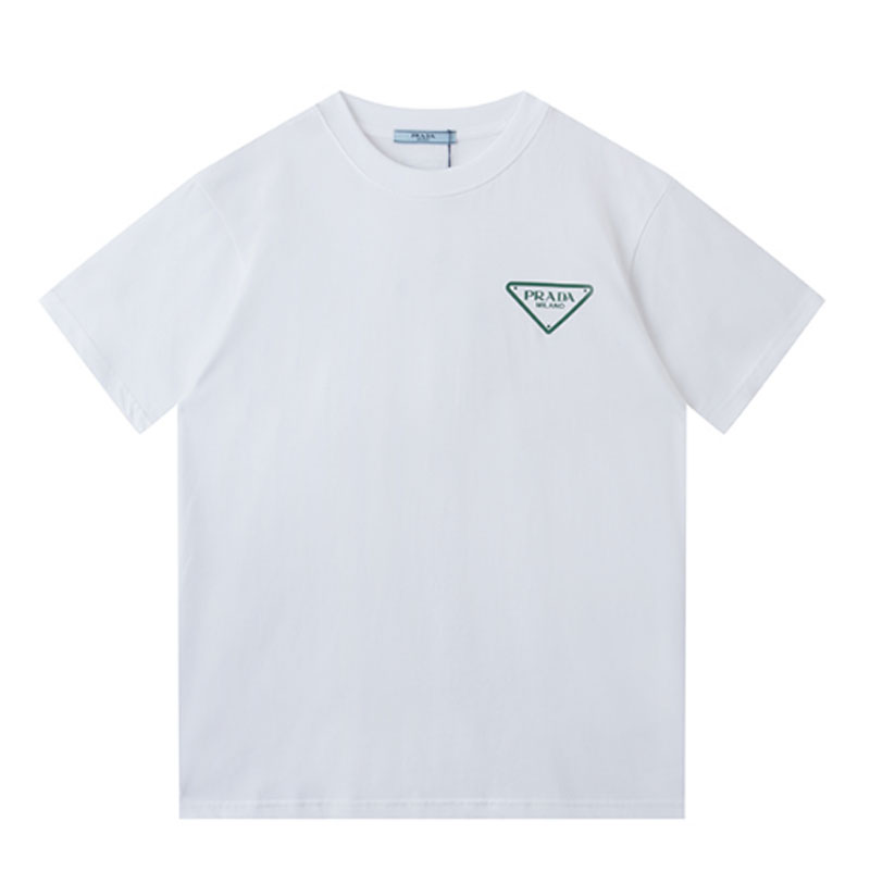 プラダ 半袖 Tシャツ メンズ レディース ブランド PRADA tシャツ ペアルック 男女兼用