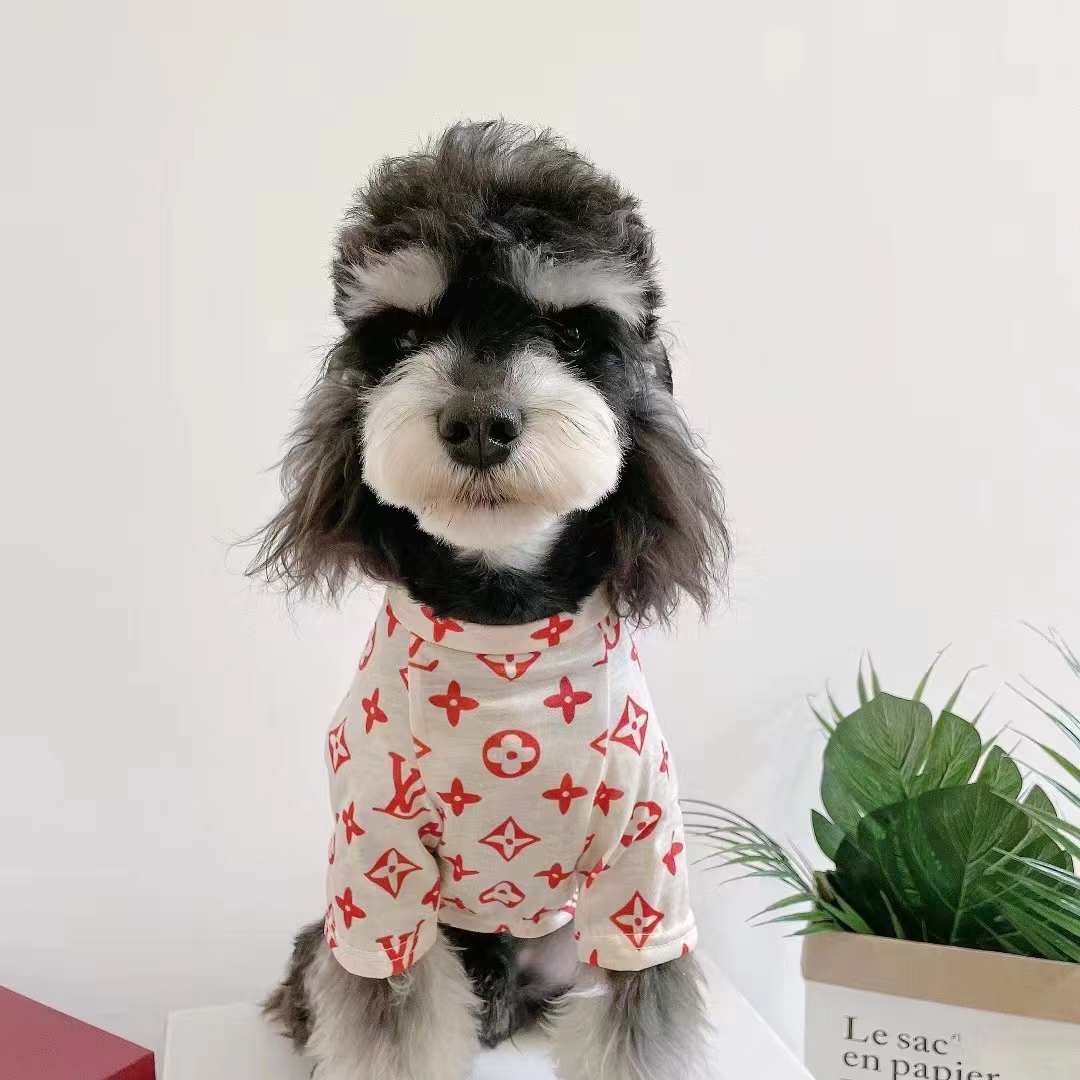 ルイヴィトン ペット服 犬のTシャツ ブランド ドッグウェア
