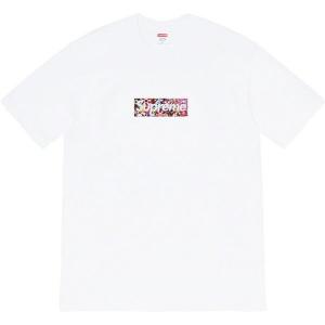 買付け即日発送！SUPREME BOX LOGO TEE 村上隆 正規品 Lサイズ Tシャツ/カットソー(半袖/袖なし)