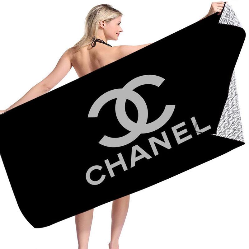 シャネル ビーチタオル 大判 タオル バスタオル ブランド CHANEL