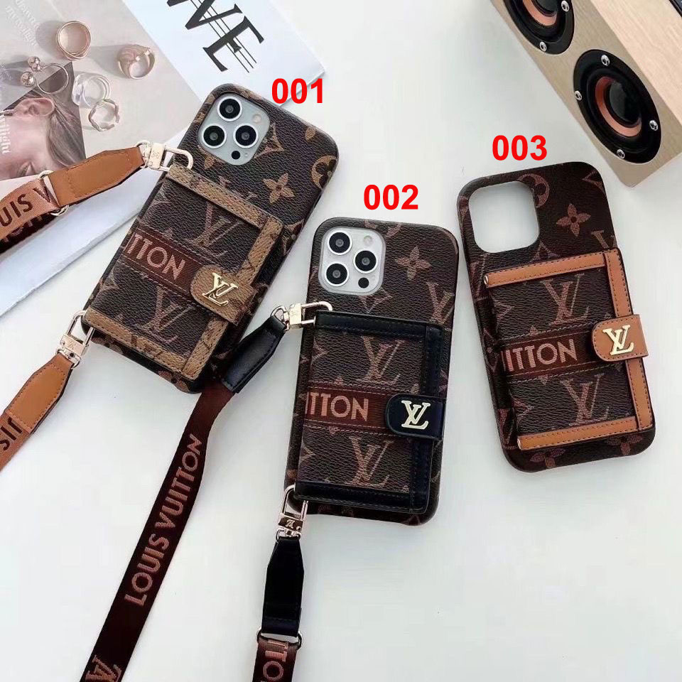 ルイヴィトン iPhone15/14/14プロマックスケース カード入れ ブランド 