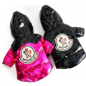 モンクレール　犬　ダウン　ダウンコート　犬用　犬服　moncrer ペット Monclerブランド犬服 ダウンジャケット ドッグ綿服 冬