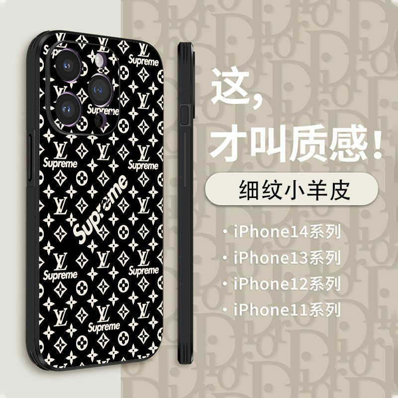 シュプリーム ルイヴィトン コラボ iPhone16/16proケース