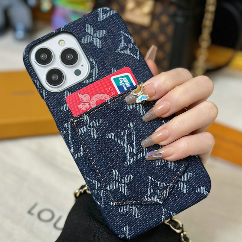 ルイヴィトン アイフォン16/16プロケース デニム ブランド iPhone15