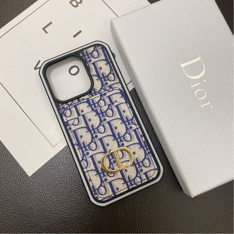 DIOR | Lady Dior iPhone 16 ケース カナージュ ラムスキン