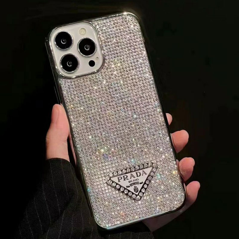 キラキラ プラダ アイフォン16 16 Proケース Prada iPhone16pro